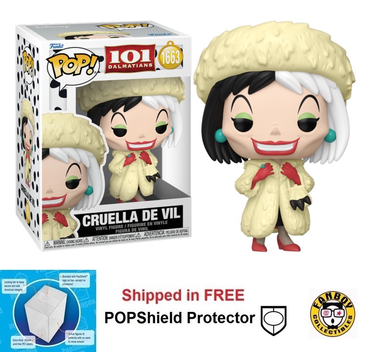 Funko POP Disney 101 Dalmatians Cruella De Vil #1663